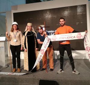 Representantes de Atapuerca en FITUR