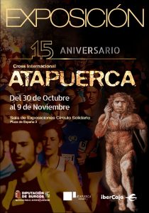 Cartel de la exposición por el quince aniversario del Cross