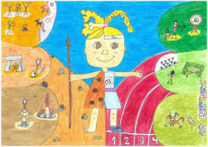 1er. premio: Martina Rufino. CEIP Villagonzalo Pedernales